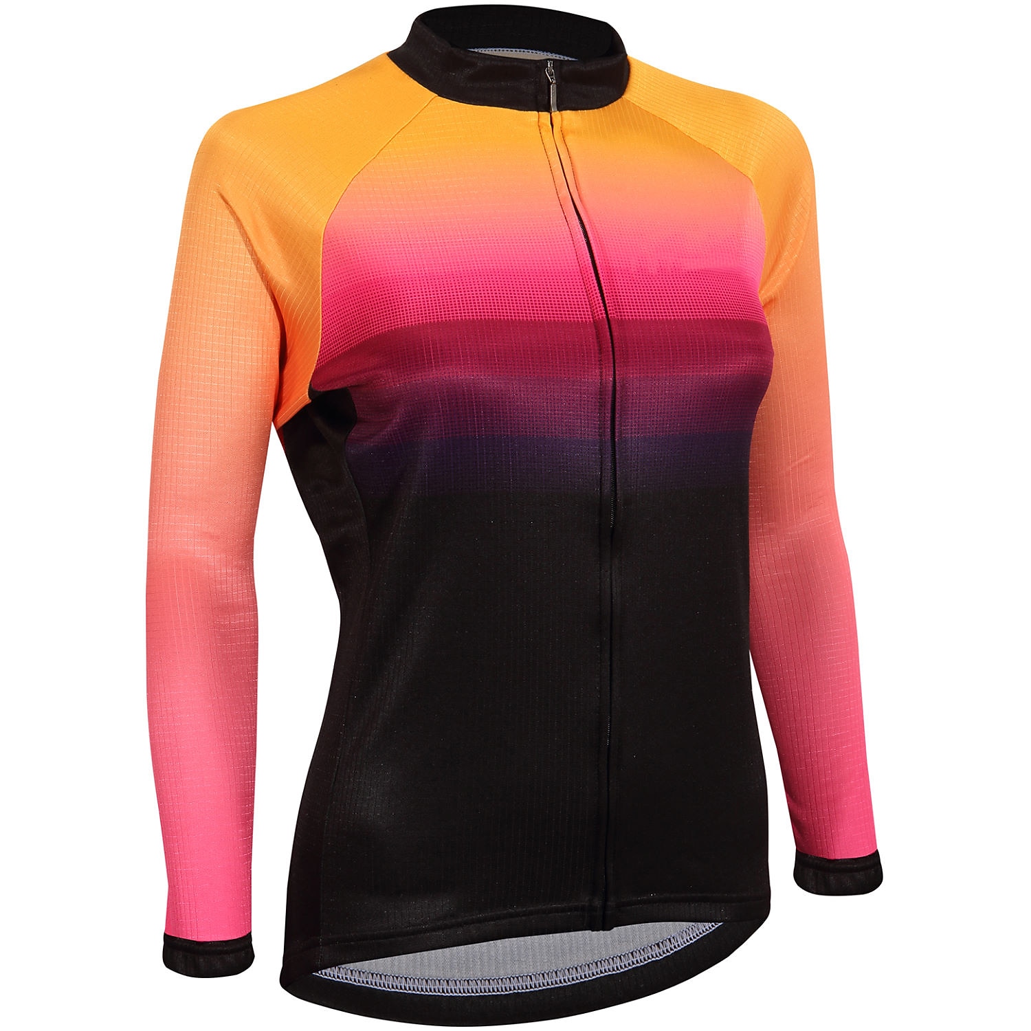 Mujer Maillot de Ciclismo Degradado Manga Larga Bicicleta Maillot Camiseta con 3 bolsillos traseros MTB Bicicleta Montaña Ciclismo Carretera Secado rápido Bandas Reflectantes Bolsillo trasero 2026 - $34.99 –P1