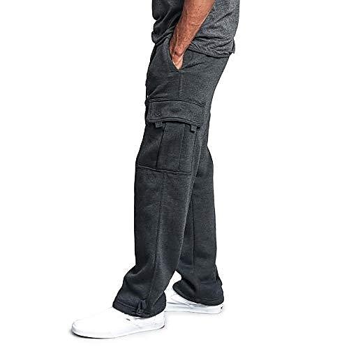 Homme Pantalon Cargo Joggings Pantalon Jogger Pantalon Pantalon de survêtement cargo Pantalon de Yoga Fluide Couleur unie Toute la longueur Sport extérieur du quotidien Classique Décontractées Ample de 2025 ? $16.49 -P6