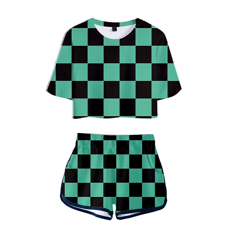 Outfits Anime Cartoon Anime Cute Cosplay Round Neck Harajuku Graphic Kawaii for Women's Adults' 3D Print  for Back To School 2026 - $28.99 –P1