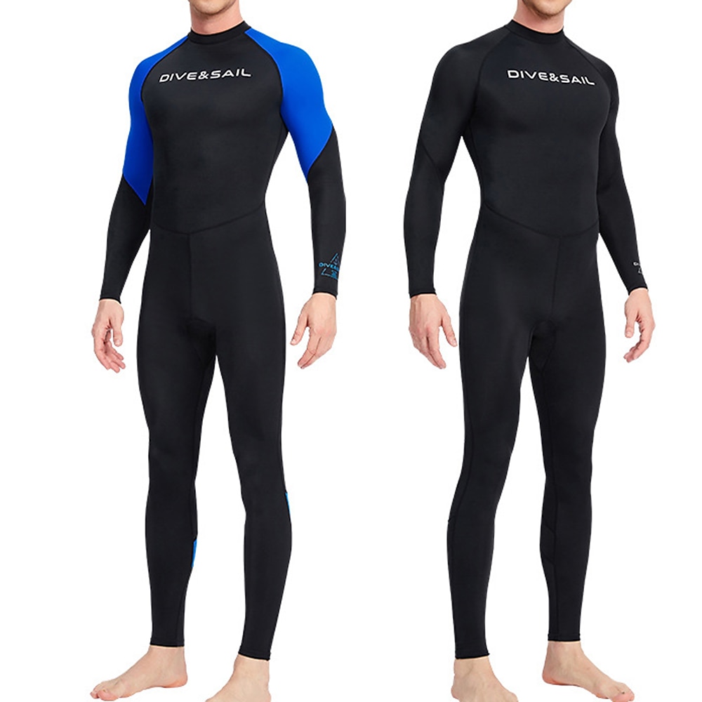 HAODAMAI Muta da uomo Elastico Diving Suit Aggiungi Fertilizzante 2 Pezzi Set Di Manica Lunga Protezione Solare Nuoto Costume Da Bagno 