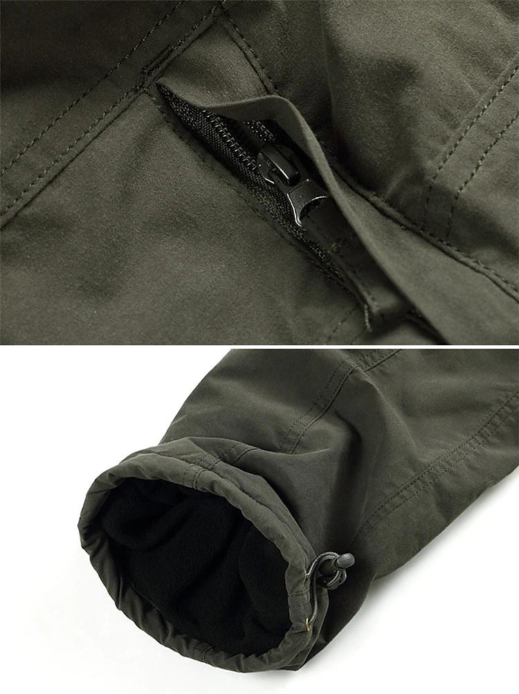 Męskie Keep Warm Ripstop Poliester Czarny Brązowy 2025 - $30.99 –P18