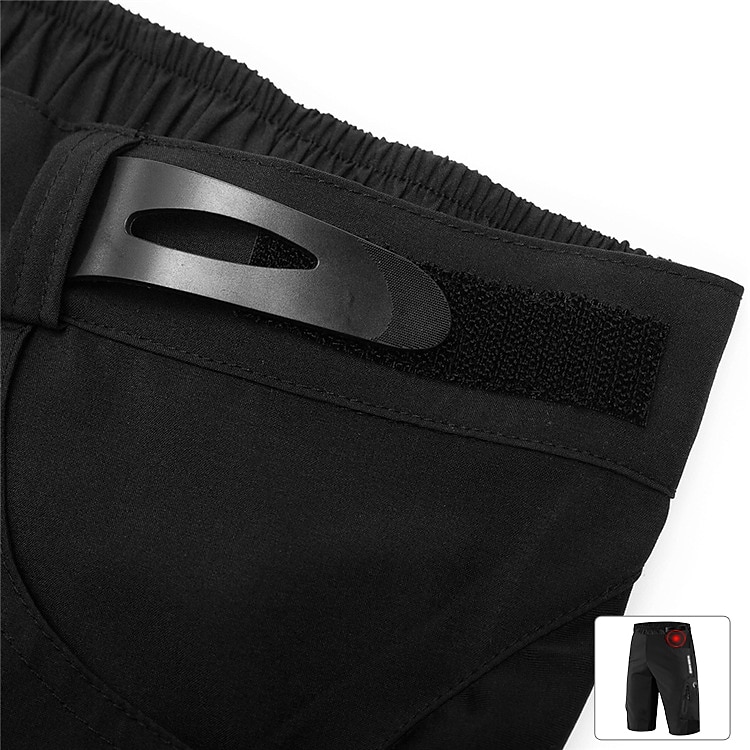 WOSAWE Voor heren MTB shorts Wielrenshorts Fietsen Gewatteerde shorts MTB shorts Ruim Passend Bergracen Wegwielrennen Sport 3D-pad Fietsen Ademend Anatomisch ontwerp Zwart Groen Siliconen Kleding 2025 - $37.99 –P3