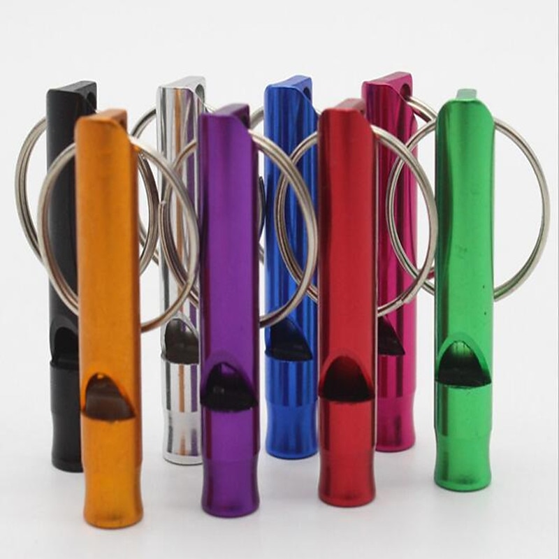 1 bucăți fluier pentru câini din plastic cu pas înalt pentru dresaj de reamintire, fluier de dresaj de câini cu brelocuri (negru, portocaliu, albastru, violet, verde) 2025 - $6.49 –P1