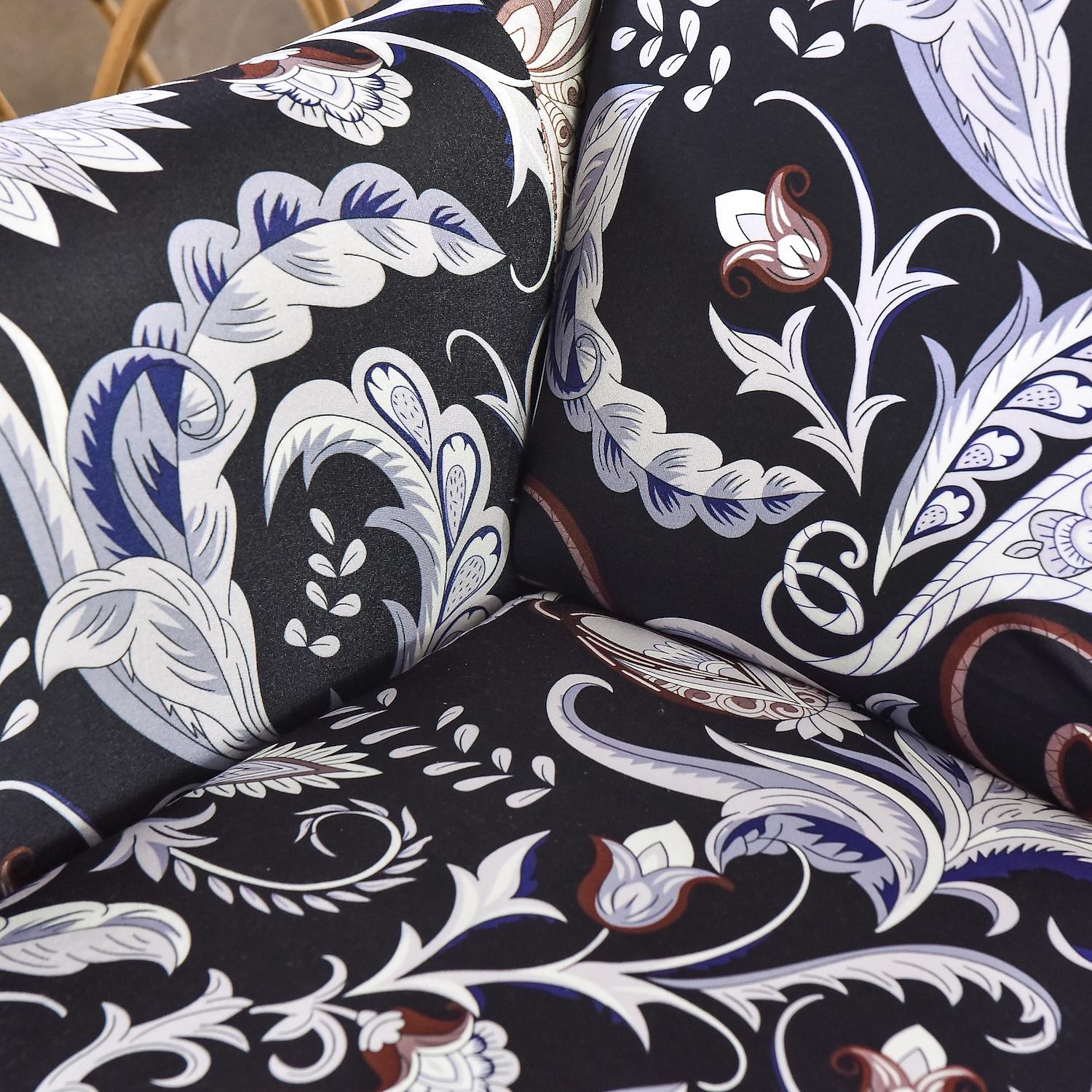 Cadeira de asa capa de tecido spandex capas de sofá poltrona de asa com uma capa de almofada de assento protetor de móveis de padrão floral para sala de estar de 2025 por $39.99 –P12