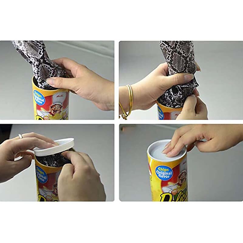 2025年 エイプリルフールギフトトリッキーなおもちゃのなりすましポテトチップスヘビバウンススネーク驚愕トリッキーポテトチップバケットスネーク2個黄色  コレクション – $23.99 –P2