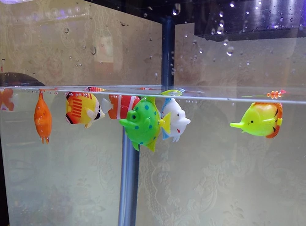 10pcs/50pcs Plastic Small Fake Tropical Fish for Aquarium Simulated Vivid Landscape Decoration Floating Artificial Fish Tropical Fish 2025 - $15.49 –P4