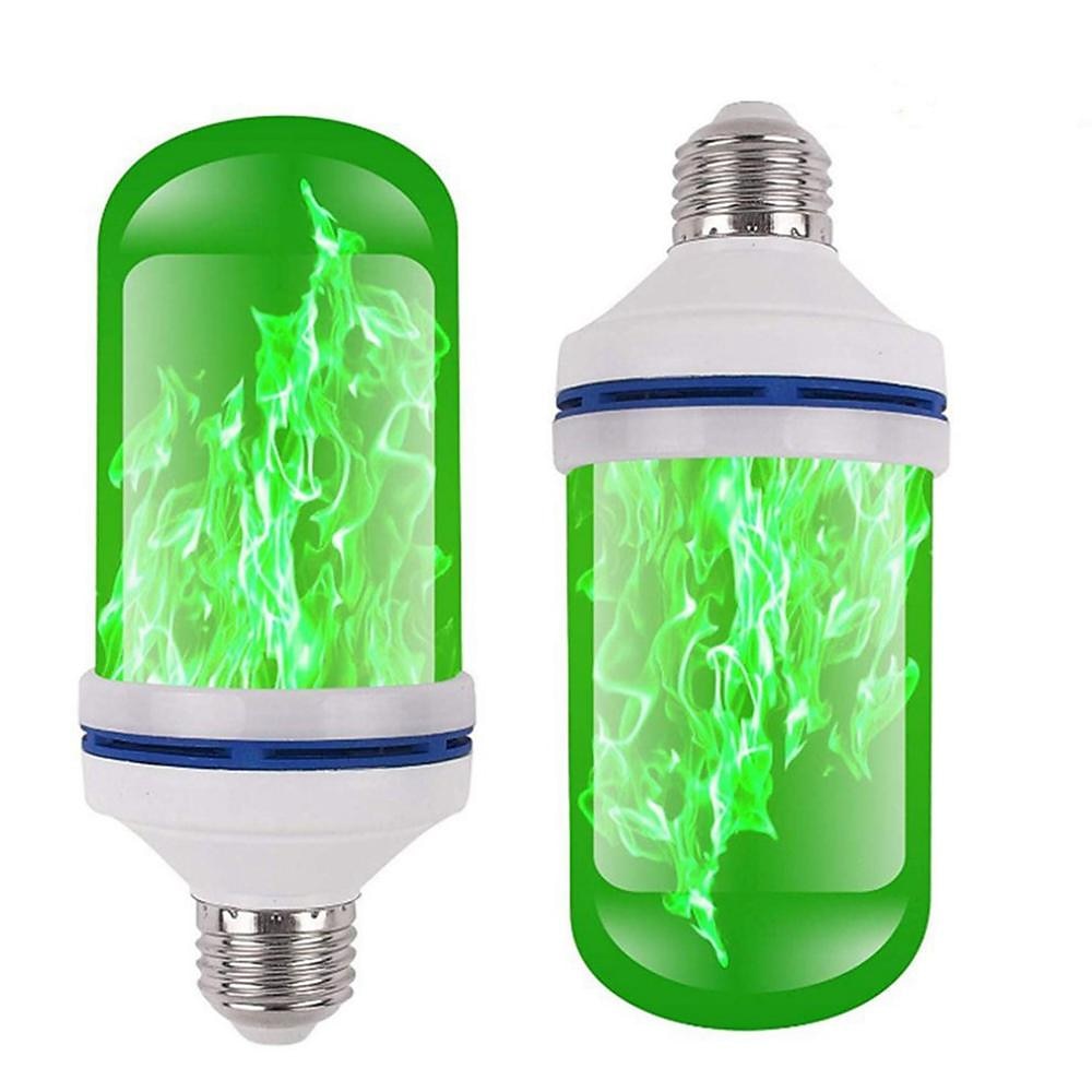 Bombillas de llama led 7w e27 llama parpadeante accesorios de halloween ahorro de energía para festival halloween navidad paty ac85-265v 2025 - $18.49 –P1