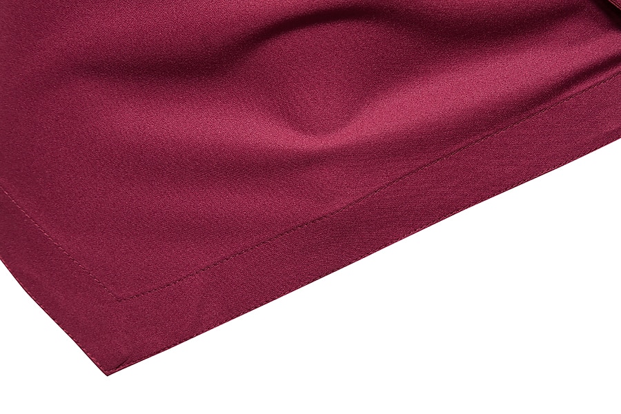 herrskjorta utan tryck färgblock plus size stativ krage dagligen långärmade toppar mode blå vin gula sommarskjortor 2025 - $16.49 –P2