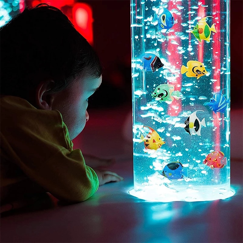10pcs/50pcs Plastic Small Fake Tropical Fish for Aquarium Simulated Vivid Landscape Decoration Floating Artificial Fish Tropical Fish 2025 - $15.49 –P3