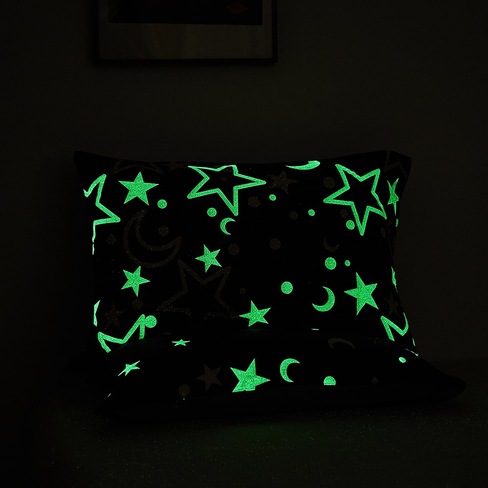 housse de couette lumineuse ensembles de literie housse de couette avec 1 housse de couette ou couvre-lit, 1 feuille, 2 taies d'oreiller pour double/reine/roi (1 taie d'oreiller pour jumeau/simple) de 2025 ? $31.99 –P2