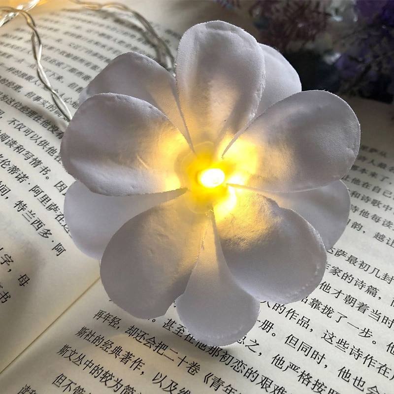 Flower Shape LED Fairy String Lights 3M-20LEDS 1.5M-10LEDs Garland Light Christmas Wedding Party Garden Home Holiday Decoration 2025 - $13.49 –P9