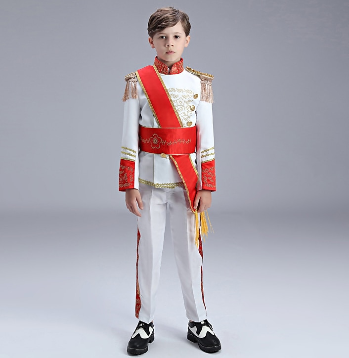 Rococó Medieval siglo 18 Ropa de Fiesta Aristócrata Disfraz Chico Jubileo de platino de la reina 2022 Isabel 70 años Carnaval de Venecia Niños Chaqueta 2025 - $81.99 –P2