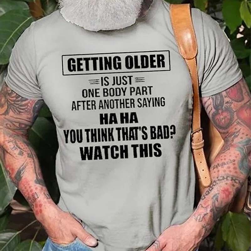 2025年 男性用 グラフィック レタード Tシャツ カジュアルスタイル コットン100% 半袖 グラフィック シャツ ブラック ホワイト アーミーグリーン 快適なTシャツ バケーション カジュアル ファッションデザイナーの衣類 コレクション – $15.99 –P4