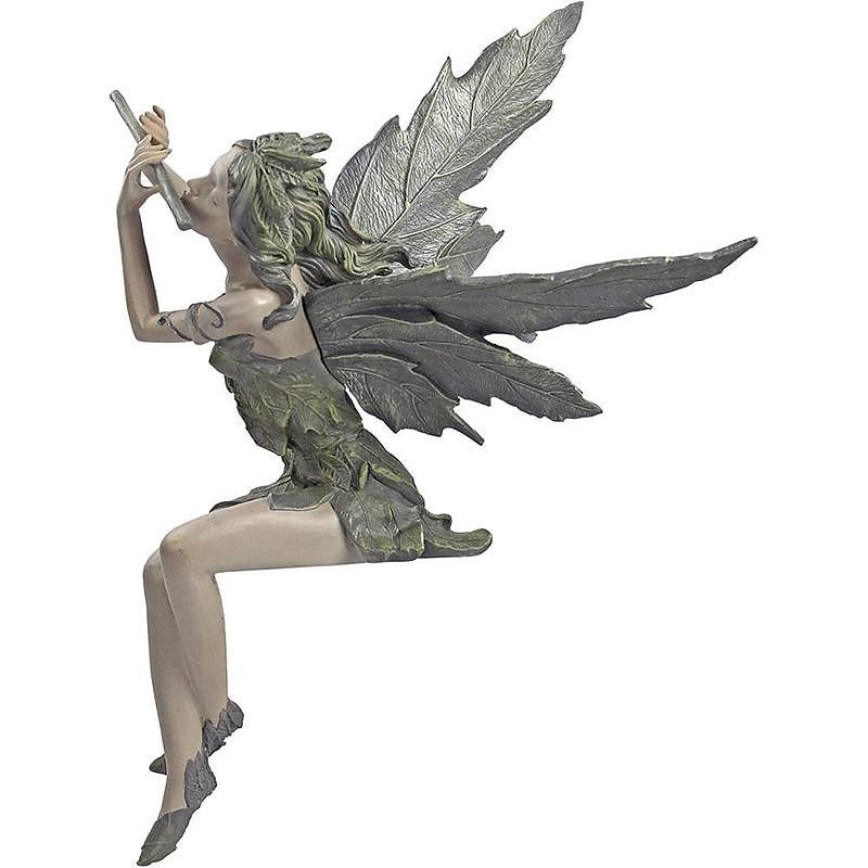 Garten Flöte Blume Fee Statue Harz Handwerk Landschaftsbau Skulptur Kunst Hof Figur sitzend Garten Haus Ornament Dekoration 2025 - $33.99 –P8