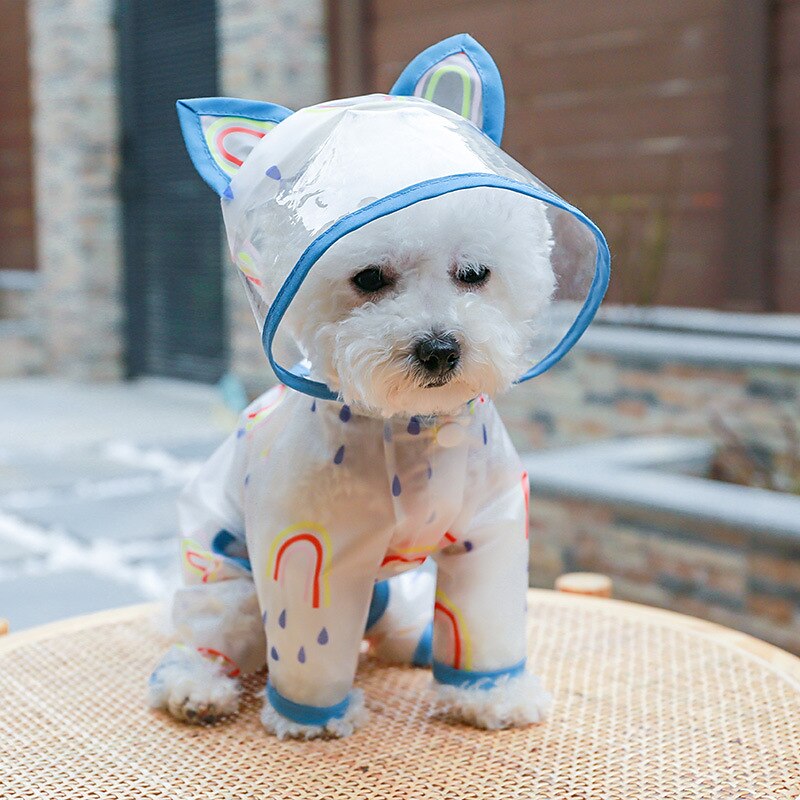 Cachorros Gatos Capa de Chuva Casaco Impermiável Jaqueta de Chuva Prova-de-Água Roupas para cães de 2025 por $21.99 –P11