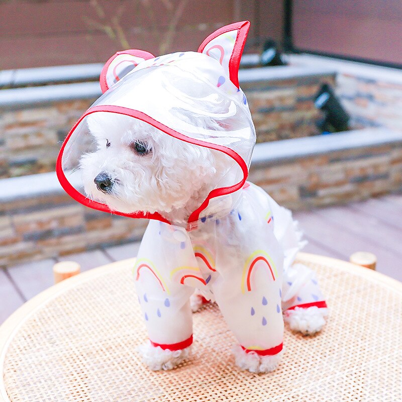 Cachorros Gatos Capa de Chuva Casaco Impermiável Jaqueta de Chuva Prova-de-Água Roupas para cães de 2025 por $21.99 –P16