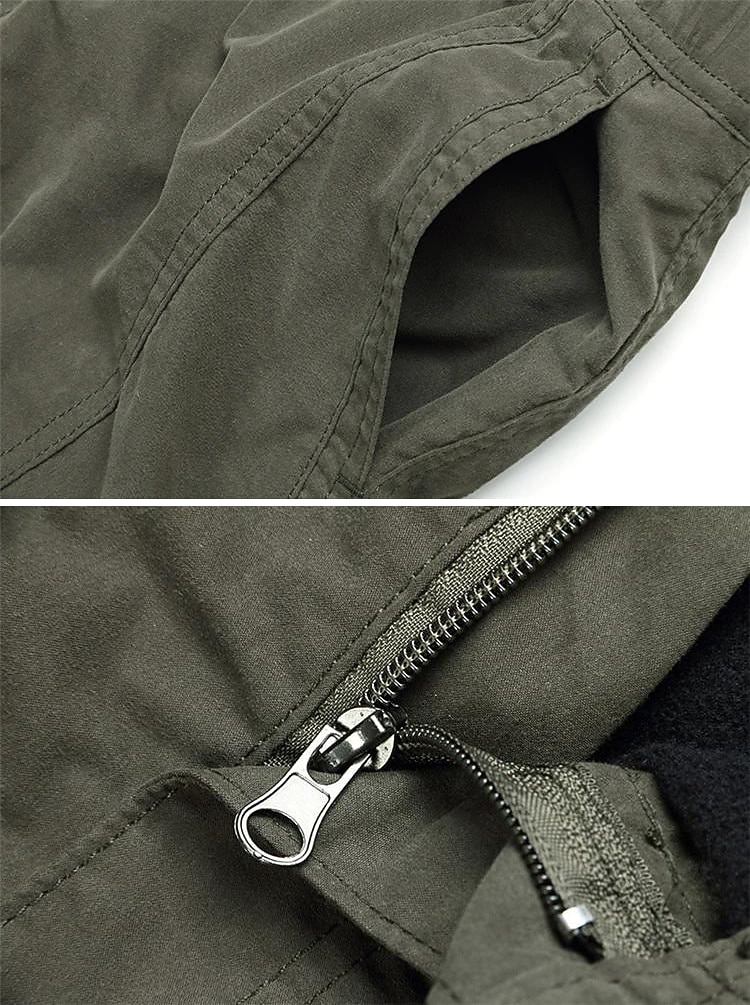 Męskie Keep Warm Ripstop Poliester Czarny Brązowy 2025 - $30.99 –P17