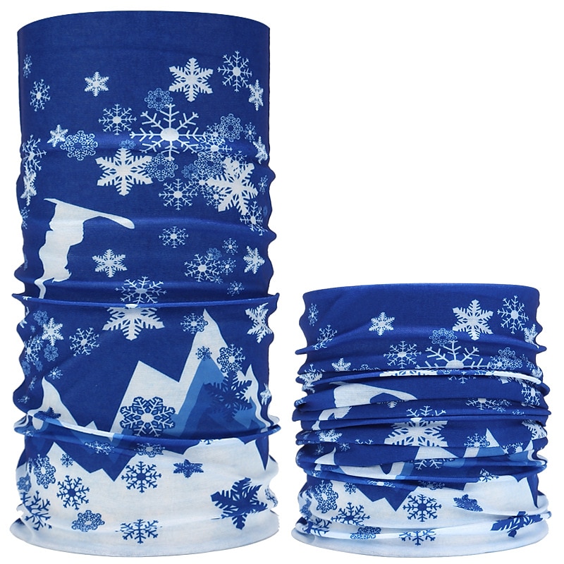 Neck Gaiter Neck Tube Scarf Bandana Sports Scarf Face Mask Floral Botanical Sunscreen High Breathability (>15,001g) Bike / Cycling Random Colors Winter for Men's Women's Adults' Running Cycling 2025 - $5.49 –P11