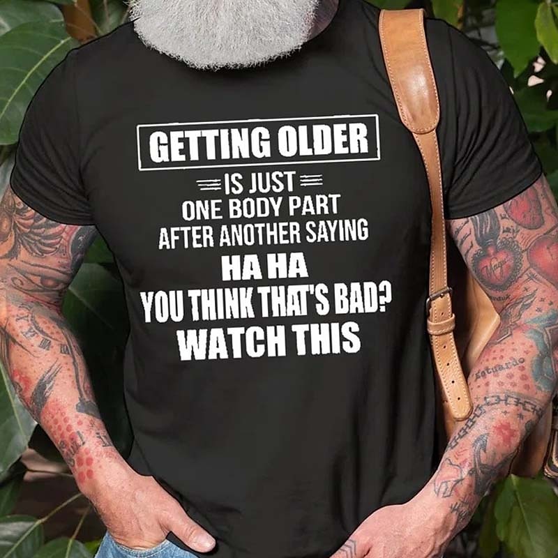 2025年 男性用 グラフィック レタード Tシャツ カジュアルスタイル コットン100% 半袖 グラフィック シャツ ブラック ホワイト アーミーグリーン 快適なTシャツ バケーション カジュアル ファッションデザイナーの衣類 コレクション – $15.99 –P2