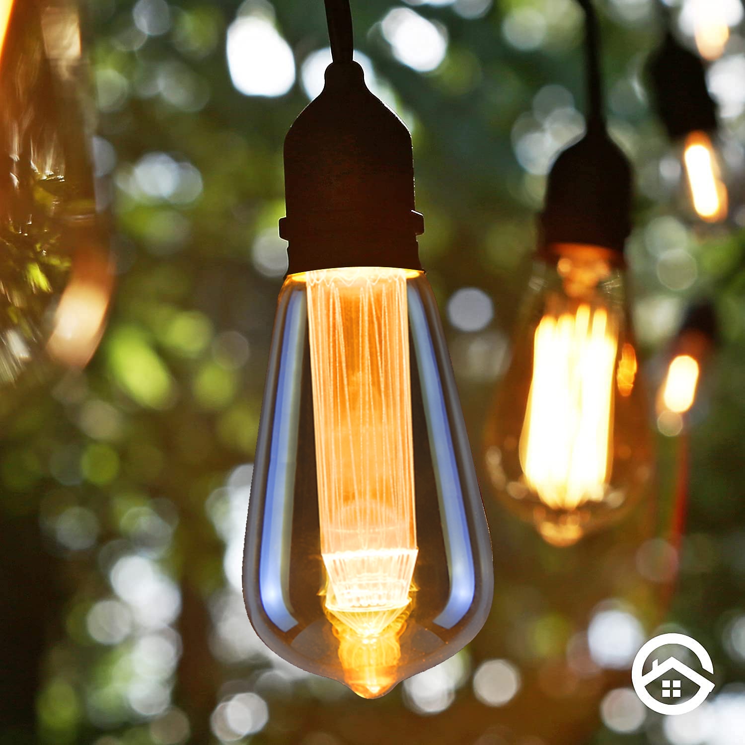 3 sztuk st64 vintage edison przewodnik światła led żarówki 3w 220v 110v e26/e27 baza ciepły biały 2200k wymienne żarówki na kinkiety ścienne światła wisiorek światło bursztynowe ciepłe & klatka dla 2026 - $41.99 –P4