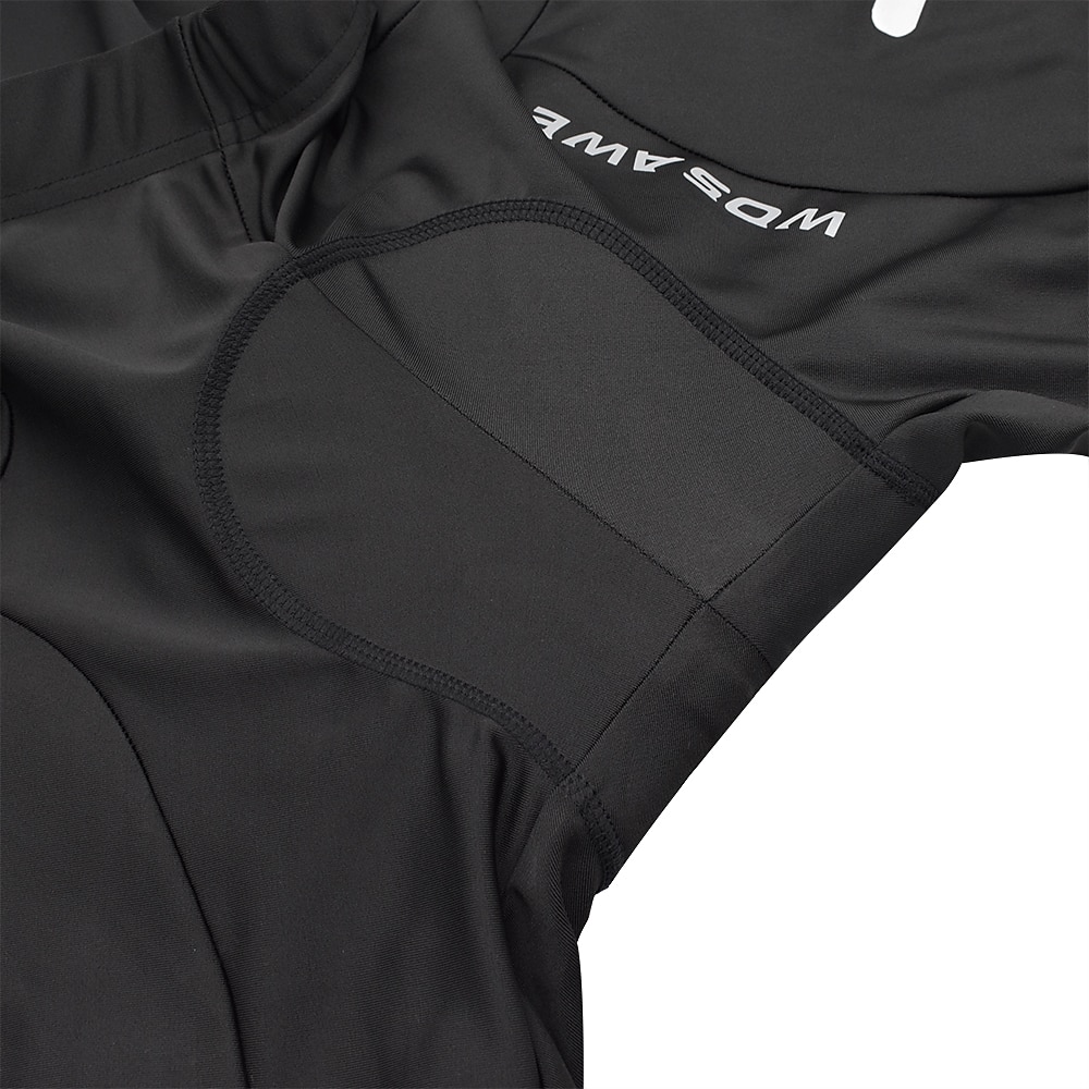 WOSAWE Herre Sykkelshorts Fôrede sykkelshorts Sykkel Fôrede shorts MTB-shorts Semi-formsydd Fjellsykling Veisykling sport Sykling Pustende Hurtigtørkende Myk Svart Silikon Lycra Klær Sykkelklær 2025 - $28.99 –P13