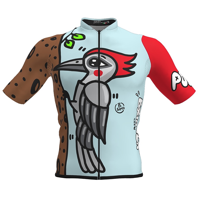 Hombre Maillot de Ciclismo Graphic Peces Gracioso Manga Corta Bicicleta Maillot Camiseta con 3 bolsillos traseros MTB Bicicleta Montaña Ciclismo Carretera Secado rápido Suave Bandas Reflectantes 2026 - $30.99 –P13