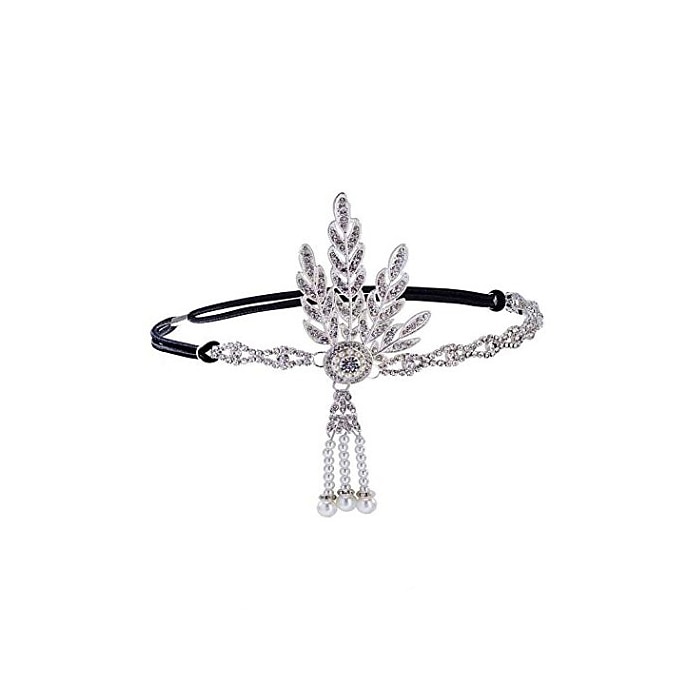 Taneční příslušenství 1920s / Gatsby Dámské Slitina Křišťály Retro / Kostýmy a masky Vlasové ozdoby 2025 - $17.99 –P2