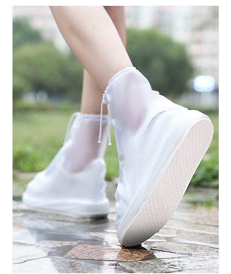 Capas impermeáveis para botas de chuva, galochas antiderrapantes com controle de areia, sola de borracha em pvc reutilizáveis botas de chuva e neve galochas para ciclismo acampamento ao ar livre pesca viagem jardim de 2025 por $15.49 –P3