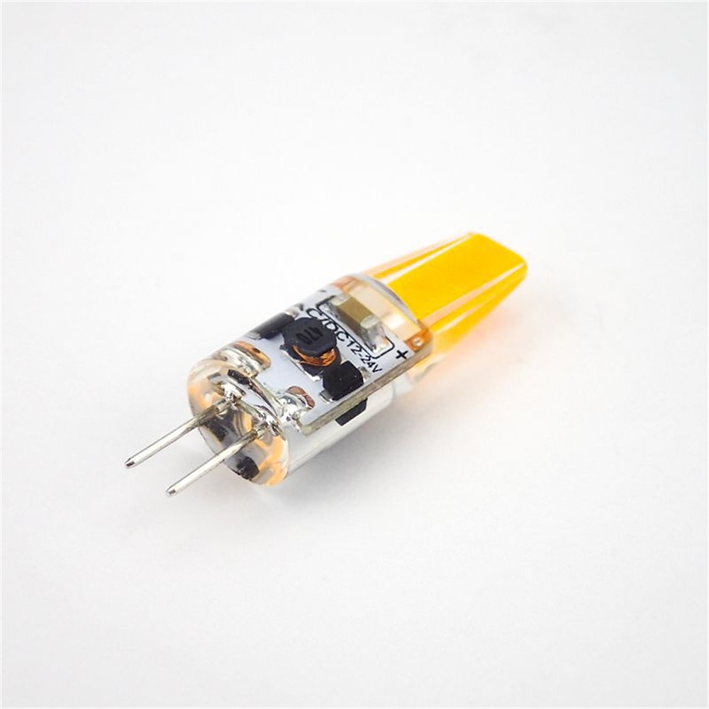 10 יחידות נורת led g4 ac/dc12-24v cob אור led להחליף נורת הלוגן מסורתית של נורת סיליקה ג'ל מנורת סיליקה ג'ל עבור גוף תאורה תליון לבית 2025 - $36.99 –P1