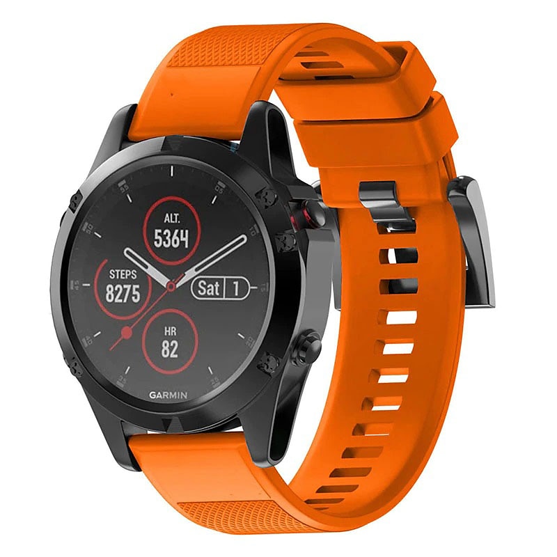 Ремешок для часов для Garmin MARQ Descent G1 Fenix 7 Sapphire Solar / 6 Pro / 5 Plus Forerunner 935 945 Approach S60 S62 силиконовый Замена Ремень Быстрая посадка 22 мм Дышащий Спортивный ремешок 2025 - $21.99 –P10