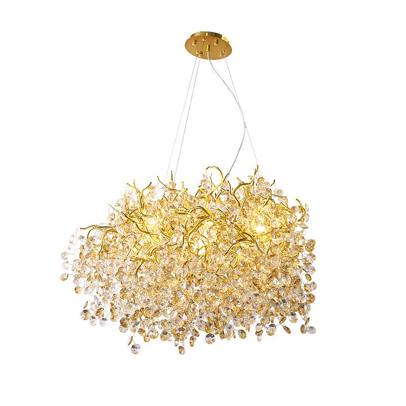 Lampadario design lanterna a sospensione 60 cm lampadario a sospensione a led in alluminio elettrolitico moderno 220-240v del 2025 a $2493.99 -P2