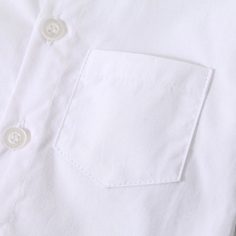 2 delar Ringbärarkostym Pojkar Barn Småbarn Skjorta och shorts Klädesset Utomhus Fest söt stil Häftig Mild Ensfärgat Vit Bomull 2025 - $32.99 –P2