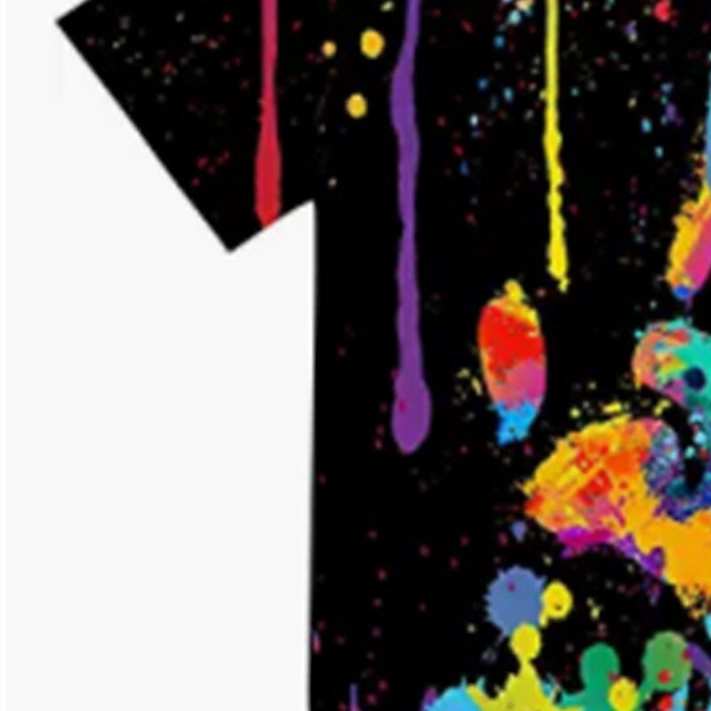 Garçons 3D Bloc de Couleur T-shirt Manche Courte Impression 3D Été Printemps Actif Sports Mode Enfants 3-12 ans Extérieur Quotidien Intérieur Coupe régulière de 2025 ? $11.99 –P4