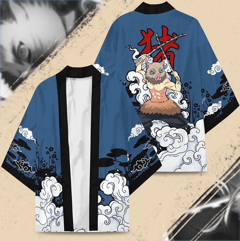 Agatsuma Zenitsu Kamado Tanjiro Rengoku Shinjurou Cartoon Kimono Anime 3D Harajuku Graphic Kawaii For Men's Adults' Carnival Masquerade Back To School 3D Print 2025 - $24.99 –P16