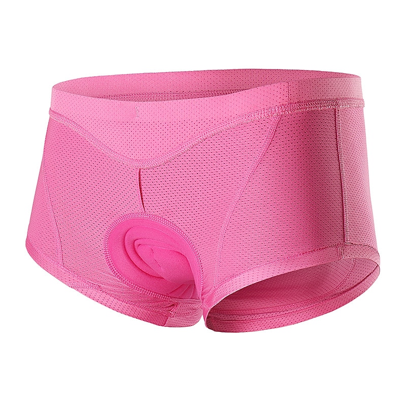 Arsuxeo Naisten Alusshortsit pyöräilyyn Talvi Kesä Coolmax® Silikon Polyesteri Musta Pinkki Yhtenäinen väri Pyörä Shortsit Alusvaatteet Shortsit Suojashortsit 3D alusta Hengittävä Anatominen tyyli 2025 - $17.49 -P2