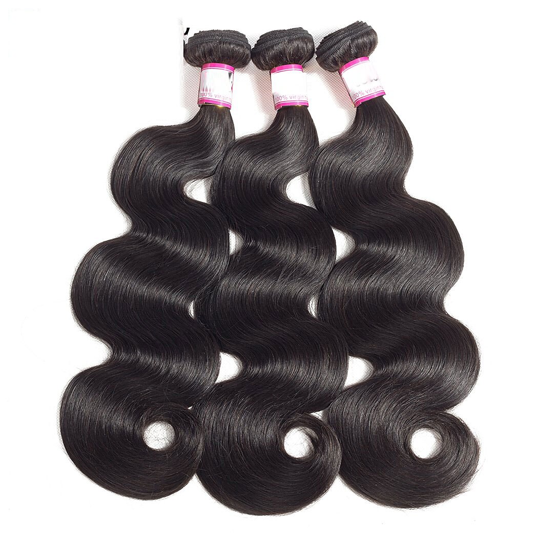 1 paquet Lot de 3 Lot de 4 Tissage de cheveux Cheveux Brésiliens Ondulation naturelle Extensions de cheveux humains Cheveux Naturel humain Tissages de cheveux humains 8-26 pouce Naturel Homme Design de 2025 ? $29.99 –P3
