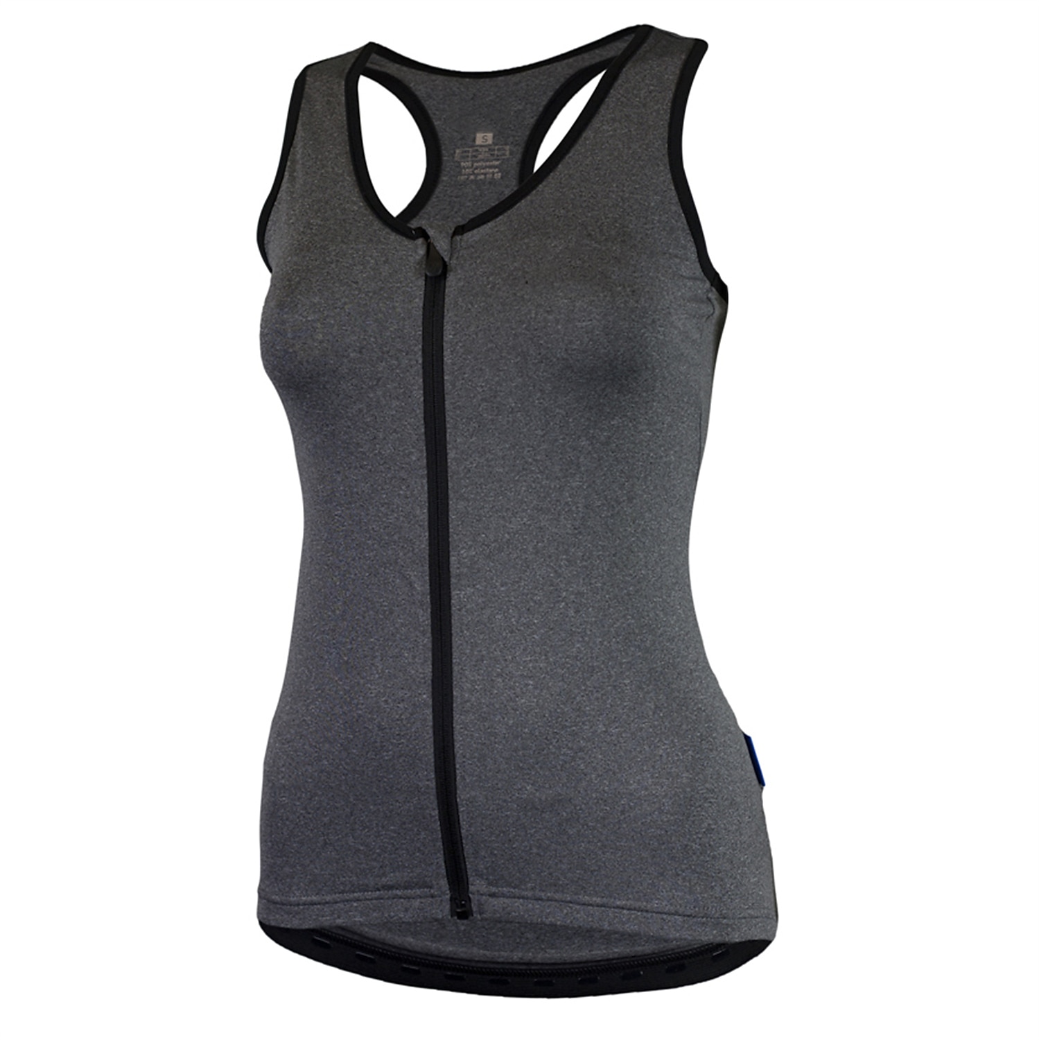 21Grams® Dámské Krátký rukáv Cyklovesta Léto Spandex Šedá Pevná barva Kolo Vrchní část oděvu Horská cyklistika Silniční cyklistika Rychleschnoucí Odvod vlhkosti Sportovní Oblečení / Elastické 2025 - $23.19 –P3