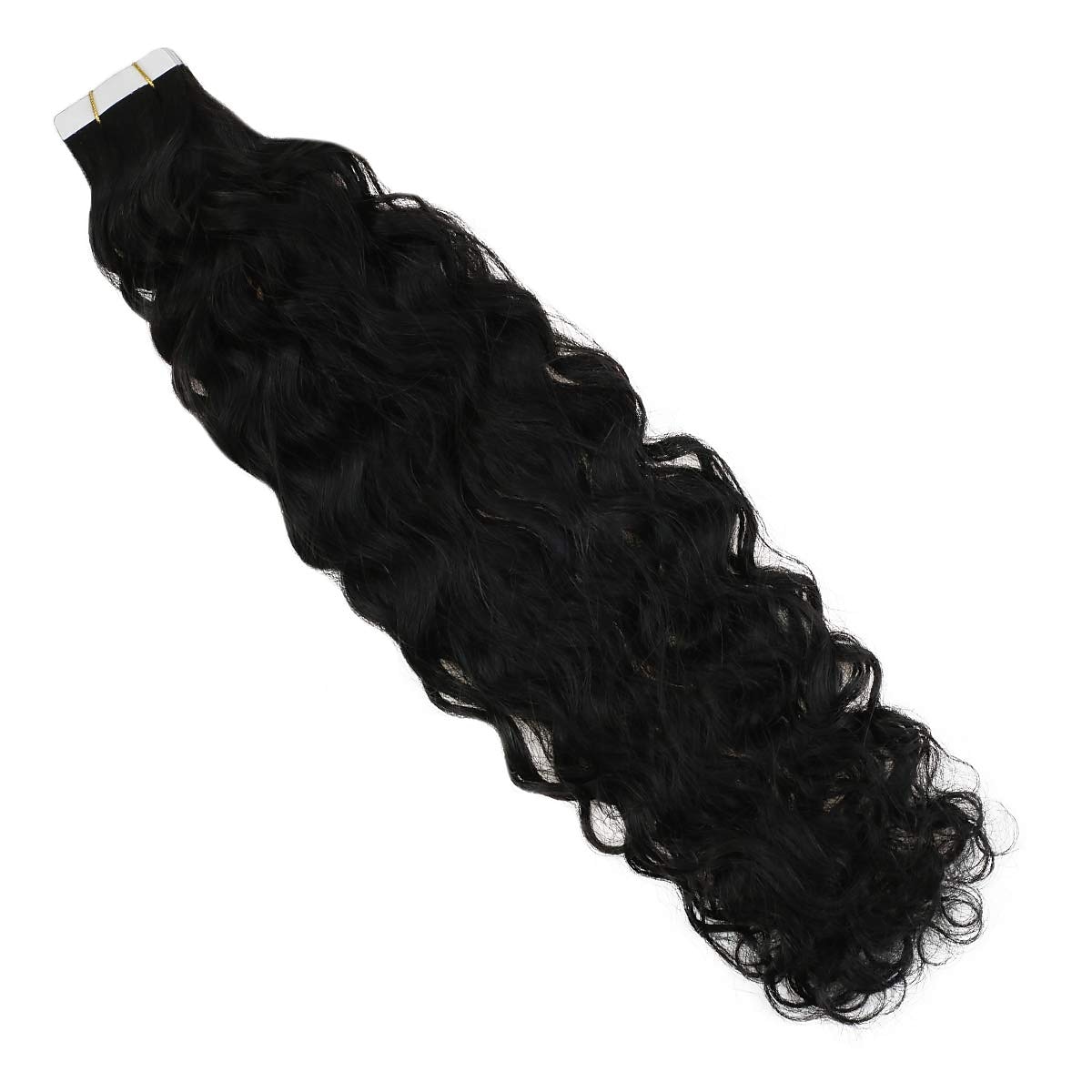 bande dans les extensions vague naturelle 14 pouces 50gram naturel noir bande dans les extensions de cheveux de vrais cheveux humains extensions de cheveux ondulés naturels de 2025 ? $77.99 –P2