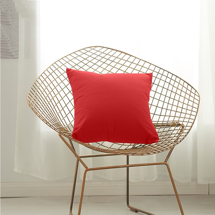 Decorative Toss Pillows 1pc Soft Plush Pillow Cover Solid Colored Candy color Multicolor Simple Square Zipper Traditional Classic Outdoor Cushion for Sofa Couch Bed Chair Pink Blue Purple Yellow 2025 - $10.99 –P14