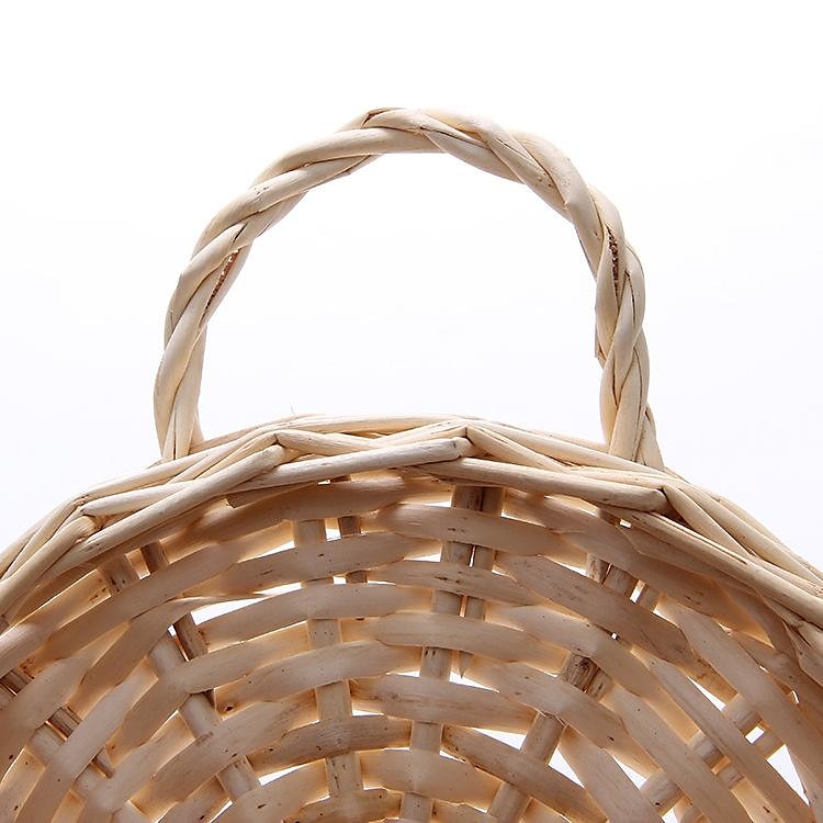 wandbehang blumenkorb dekoration gewebter korb strohkorb weidenblumentopf rattan korb pflanze rattan wandbehang blumenkorb großhandel 2025 - $11.49 –P2