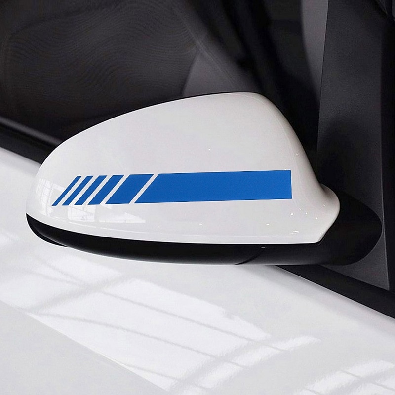 ملصقات سيارة starfire مرآة الرؤية الخلفية للسيارة مخططة عاكسة تحذير القيادة الآمنة شارات السهم تصميم ريشة مرآة الرؤية الخلفية ملصقات مقترنة بخمسة ألوان اختيارية 2 قطعة 2026 - $10.99 –P6