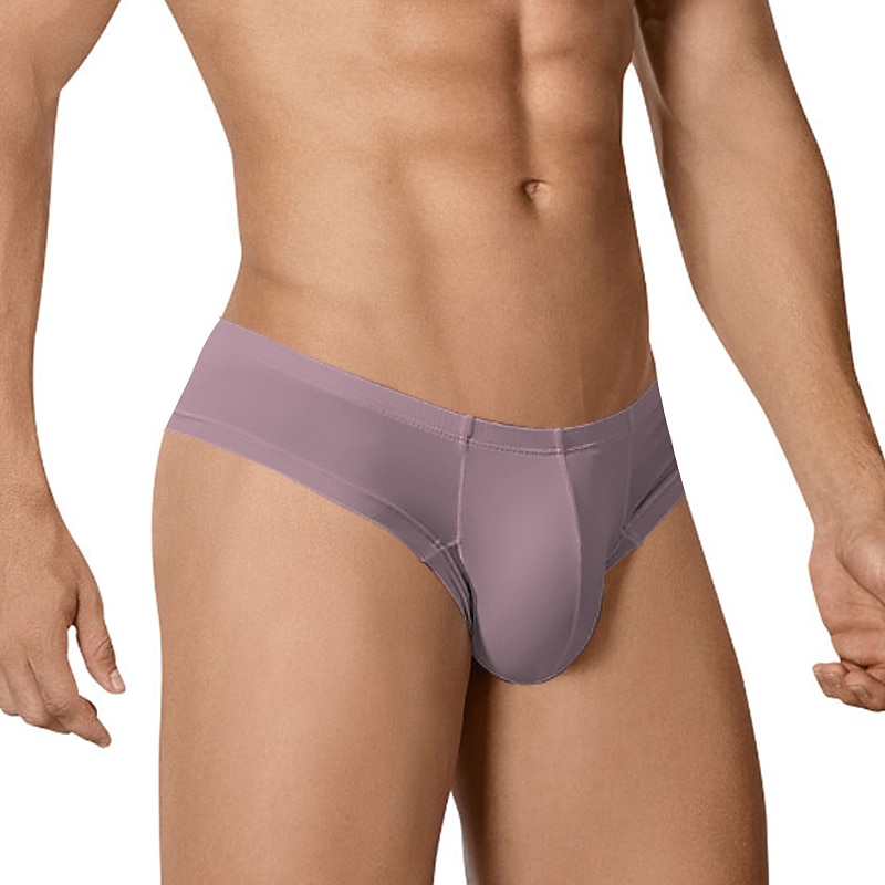 Herren 1 Packung Unterwäsche Boxer Grundlegend Polyester Einfarbig Niedrige Taillenlinie Schwarz Weiß 2025 - $10.99 –P2