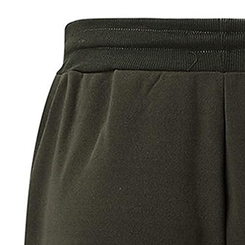 jogging jogging joggebukser for menn uformelle solid snøring treningsbukser trendy slanke treningsbukser med midt midje armygrønn 2025 - $21.99 –P4