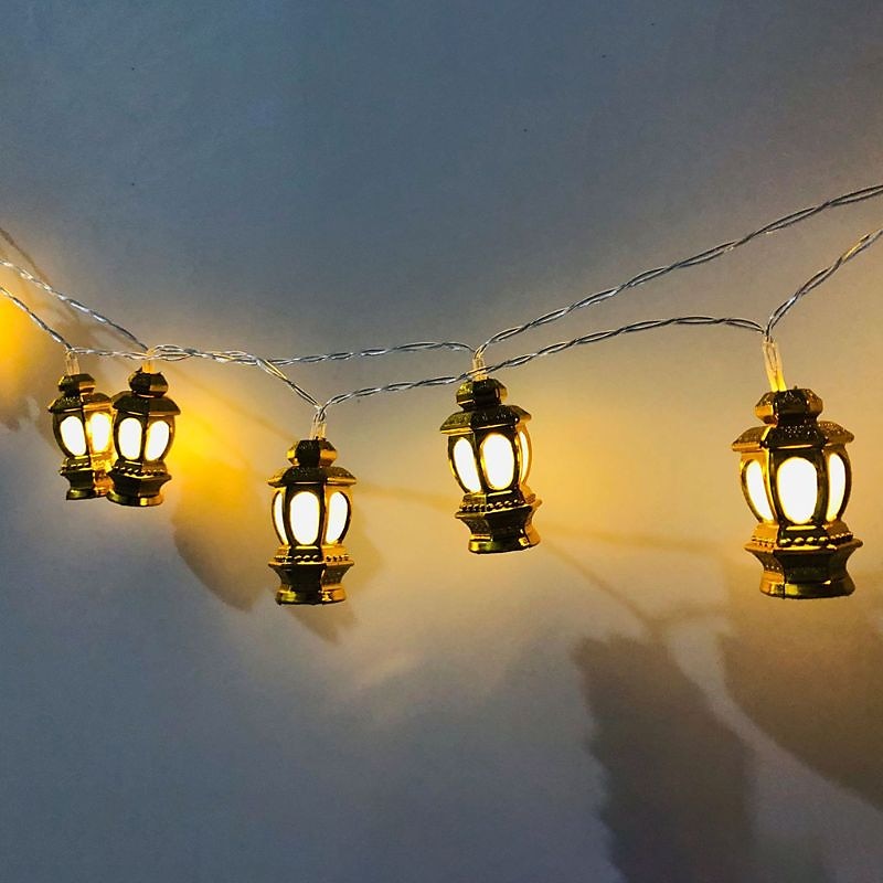 Outdoor Solar Decoration Lights LED Retro Oil Lamp Shape String Lights 5m 20leds Christmas Home Indoor Outdoor Decoration 2025 - $23.99 –P7
