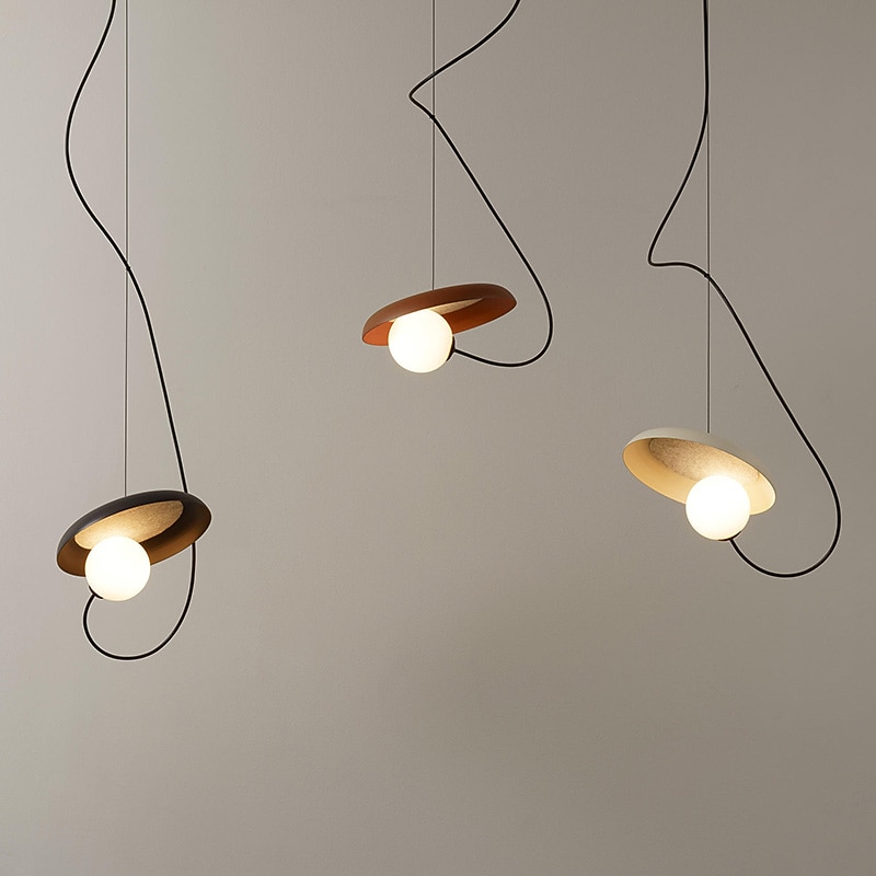 25 cm Nordic Pendant Light LED Nordic Style Modern Designer Art Lamp Metal Living Room Restaurant Bar Bedroom 85-265V 2026 - $399.99 –P1