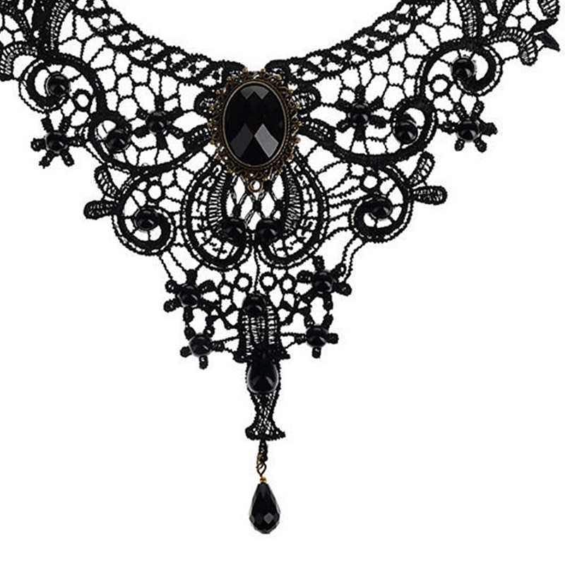 colier dama retro dantela festival acrilic stil vintage colier 2025 - $4.49 –P2