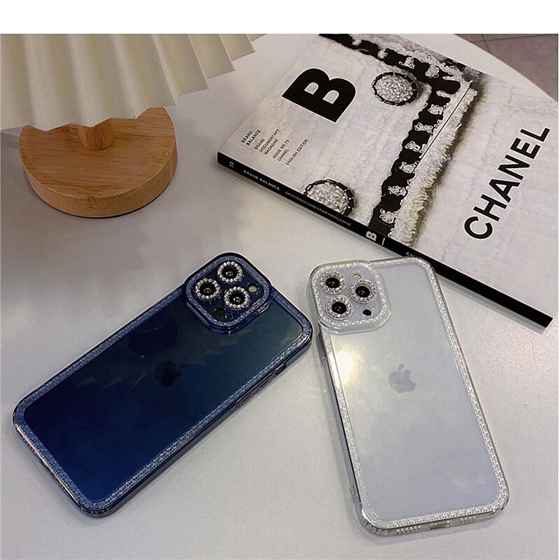 Phone Case For iPhone 14 13 12 11 Pro Max Plus X XR XS Crystal