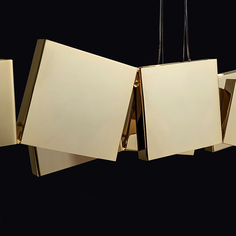 120 cm ciondolo lanterna design lampada a sospensione metallo elettrolitico moderno 220-240v del 2025 a $1115.99 –P3