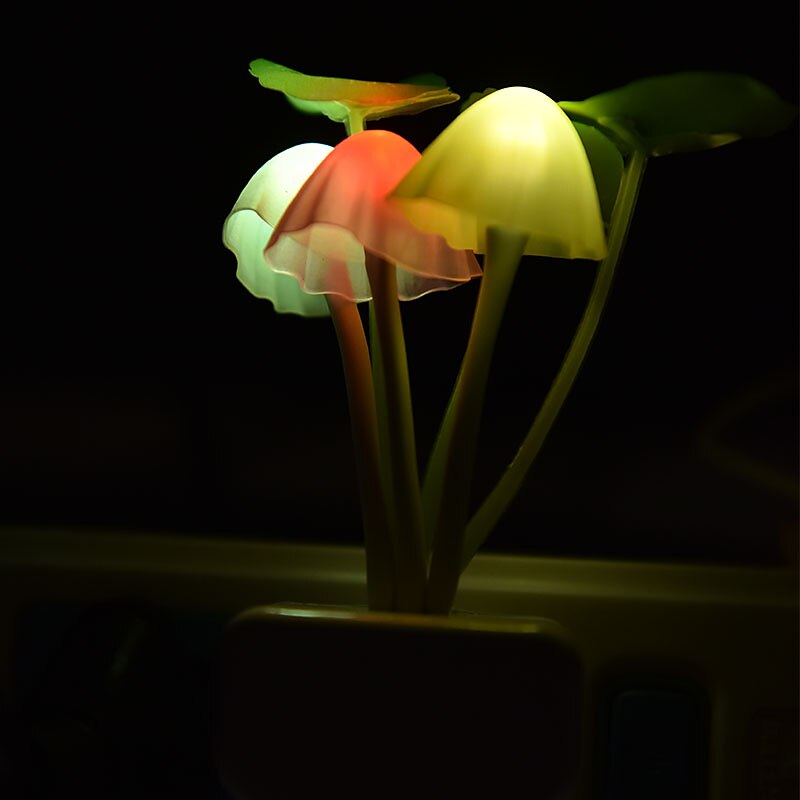 LED Sensor Night Light Plug-in Mushroom NightLights Color Changing Lamp Mushroom Decor, AUSAYE Mini Cute Night Lights for Kids Adults Bedroom Toilet Bathroom Stairs Kitchen Hallway 2025 - $8.49 –P4
