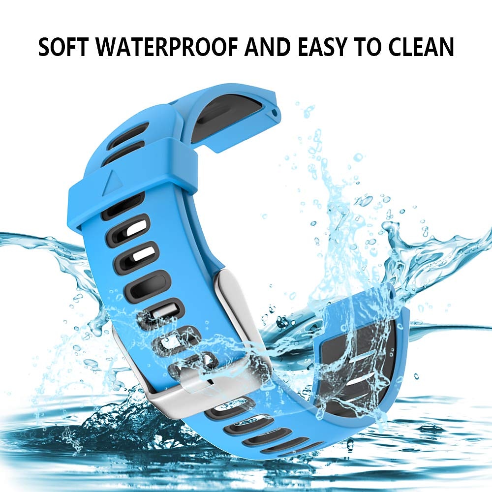 Ремешок для часов для Garmin Forerunner 220/230/235/620/630/735XT Approach S20 / S6 / S5 силиконовый Замена Ремень с помощью инструмента для удаления Дышащий Спортивный ремешок Браслет 2025 - $13.99 –P18